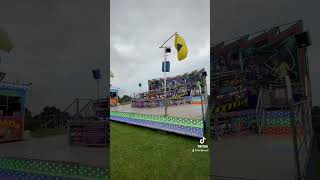 James Cowies Tagada  St Leger Funfair Doncaster Racecource 2023 funfair tagada ride [upl. by Eniamerej]