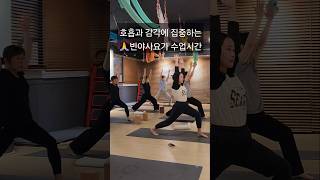 집중 감각 호흡 yoga 요가 yogalife 요가수련 요가원 수업영상 노력 성실 [upl. by Imnubulo]