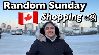 Random Sunday evening ❄️ 🇨🇦 Mississauga  Sinhala Vlog  SLCanada  Day in my life [upl. by Nwahsiek]