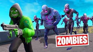 ESCAPE The ZOMBIE APOCALYPSE In FORTNITE [upl. by Balcke]