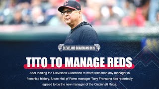 Former Cleveland Guardians Manager Terry Francona Is New Cincinnati Reds Skipper [upl. by Saxena]