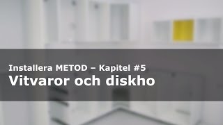 Installera IKEA METOD kök kapitel 5  Vitvaror och diskho [upl. by Quar]