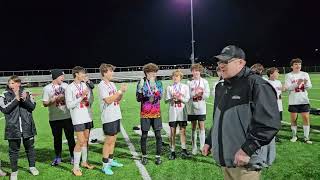 Bradford boys soccer medal ceremony [upl. by Lindsey]