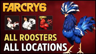 Far Cry 6  All Rooster Locations Recrooster Trophy  Achievement Guide [upl. by Hiroko]