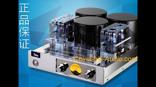 YAQIN MC13S TUBE 6CA7T pushpull hifi Integrated amplifier testing before sending [upl. by Nakeber]