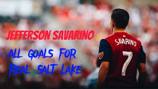 All of Jefferson Savarino’s goals for Real Salt Lake [upl. by Marron]