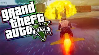 GTA 5  THIS CAR CAN SWIM Gunrunning DLC [upl. by Relyks]