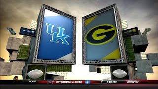 NCAA Football 14 Dynasty Week 4 vs Kentucky 🏈 Season 1 [upl. by Ellenoj]