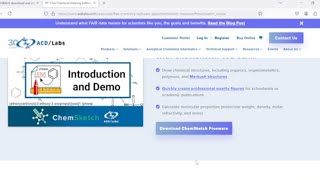 How to download and install ChemSketch for molecular structure [upl. by Gernhard39]