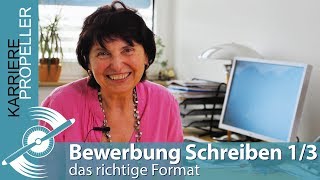 Bewerbung Schreiben 13 richtiges Format [upl. by Hguh527]