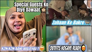 Aqeeqah Me Special Guest Kon Hai 😅  Outfits Aa Gaye 😍  Bakre Bohot Mehenge 😓 Sufiyan And Nida♥️ [upl. by Onaivatco]