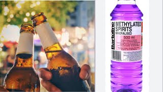 Denatured alcohol methylated spirit rectified spirit commercial alcohol absolute alcohol [upl. by Deyes153]