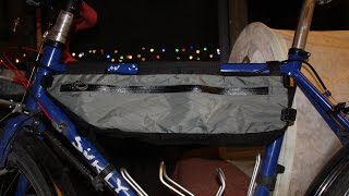 Revelate Designs Tangle Frame Bag Review and Setup [upl. by Olrak]