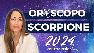 ♏ Oroscopo Scorpione 2024 un anno di azione e decisioni 🌟 [upl. by Aspia]