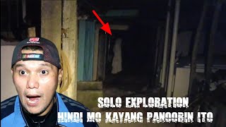 HINDI MO KAYANG PANOORIN ITO  solo exploration haunted cemtery [upl. by Rorry]