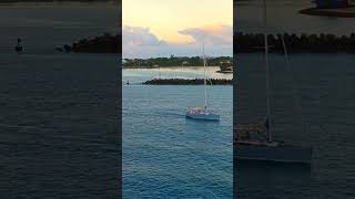 Arrival In Nassau Bahamas ofwlife seafarer seaman cruiseship [upl. by Aicatsue]