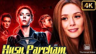 Husn parcham  Wanda And Black Widow Song  Husn Parcham FT Wanda Black Widow  Super Marvel [upl. by Keldon]