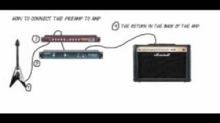 1\3 part demo of rocktron gainiac 2 tube preamp clean and lead channel [upl. by Bunting]