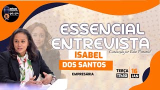 ESSENCIAL ENTREVISTA COM  ISABEL DOS SANTOS 16JAN2024 [upl. by Akinod]