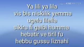 Yalili yalila lyrics song [upl. by Belanger]