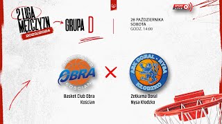 Basket Club Obra Kościan  Zetkama Doral Nysa Kłodzko 2 LM [upl. by Etnaik]