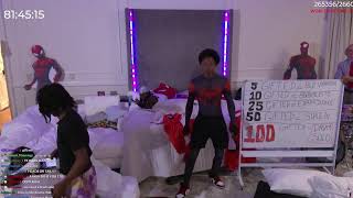 KAI CENAT MAFIATHON LIVE STREAM MILES MORALES AND THE REAL MILES MORALES  AGP [upl. by Torruella137]