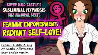 FE001 Radiant Self Love Hypnosis Affirmations Type A [upl. by Troyes744]