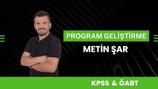 PROGRAM GELİŞTİRME1 Genel Kavramlar [upl. by Oriaj]