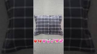 Cómo hacer fundas para almohadas usando camisas que ya no usas  Manualidades ingeniosas [upl. by Uokes981]