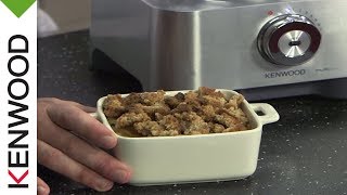 Recette de crumble au robot multipro sense FPM810 de Kenwood [upl. by Pokorny]