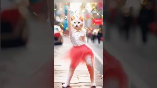 Laal ghaghara punjabi song cat dance laalghaghra lalghaghra shorts shortsfeed ytshorts viral [upl. by Rebba]