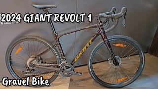 2024 GIANT REVOLT 1 MEDIUM CORDOVAN  WEIGHT  2024 GIANT GRAVEL BIKE [upl. by Almire]