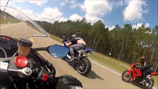 R6 VS CBR600RR Race 2 [upl. by Ahsieat504]