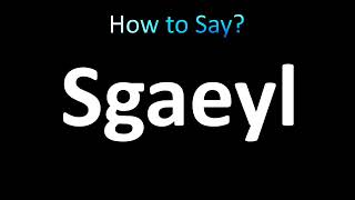 How to Pronounce Sgaeyl Fourth Wing [upl. by Ehrenberg966]