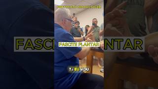 Fascite Plantar Tratamento com Crochetagem [upl. by Francyne]