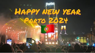 FESTA DE RÉVEILLON 2024 PORTO PORTUGAL 🇵🇹 [upl. by Trace]