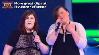 x factor auditionees sing bad romance  x factor live final [upl. by Nilyaj]