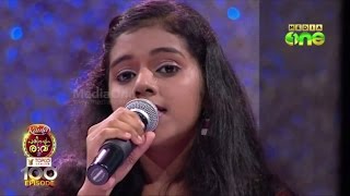 Pathinalam Ravu Season2 Crista Kala singing eemanin thanalil nee [upl. by Jennette252]