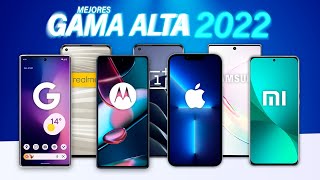 Mejores teléfonos GAMA ALTA para COMPRAR en 2022 🔥 [upl. by Mirabel]