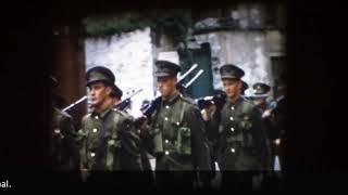 Rare 1956 Footage Irish Army Marching into Youghal [upl. by Adeline]