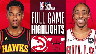 HAWKS at BULLS  SoFiPlayIn  FULL GAME HIGHLIGHTS  April 17 2024 [upl. by Ssidnak]