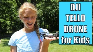 DJI TELLO Drone for Kids  Drone Tricks [upl. by Avivah]