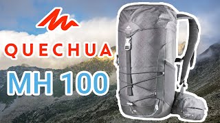 QUECHUA MH100 20L Hiking BACKPACK Full Review  Reliable Budget Day Pack for Everyday Use [upl. by Malamut]