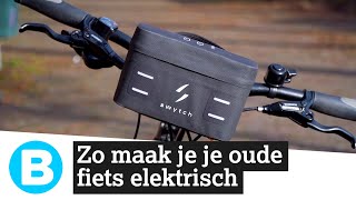 Met deze kleine kit maak je van je fiets een ebike [upl. by Nimsaj]