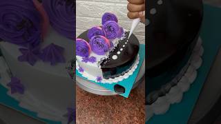 Mind blowing chocolate cake design youtubeshorts shorts viralvideo chocolatecakes [upl. by Hcirdla]