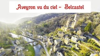 Aveyron vu du ciel  Belcastel [upl. by Jed]