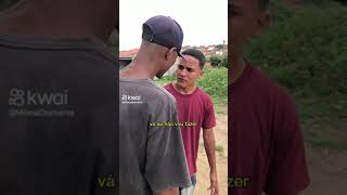 BANDIDO OPRIMINDO MORADOR NA FAVELA  CANAL REALIDADE DA VIDA [upl. by Eiclehc]