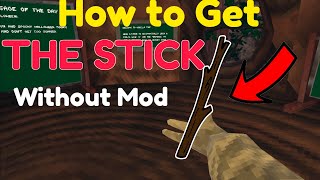 I found OUT HOW TO GET THE STICK without being MOD [upl. by Lasser]