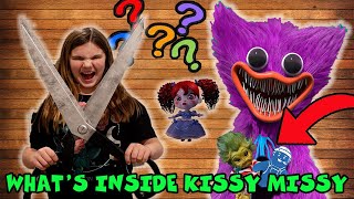 Whats Inside Kissy Missy From Poppy Playtime Cutting Open Villain From Huggy Wuggy Game Kissy IRL [upl. by Liag]