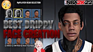 NEW BEST COMP AND DRIPPIEST TRY HARD FACE CREATION TUTORIAL 😱 IN NBA 2K22‼️PT1☝🏼 [upl. by Stig]